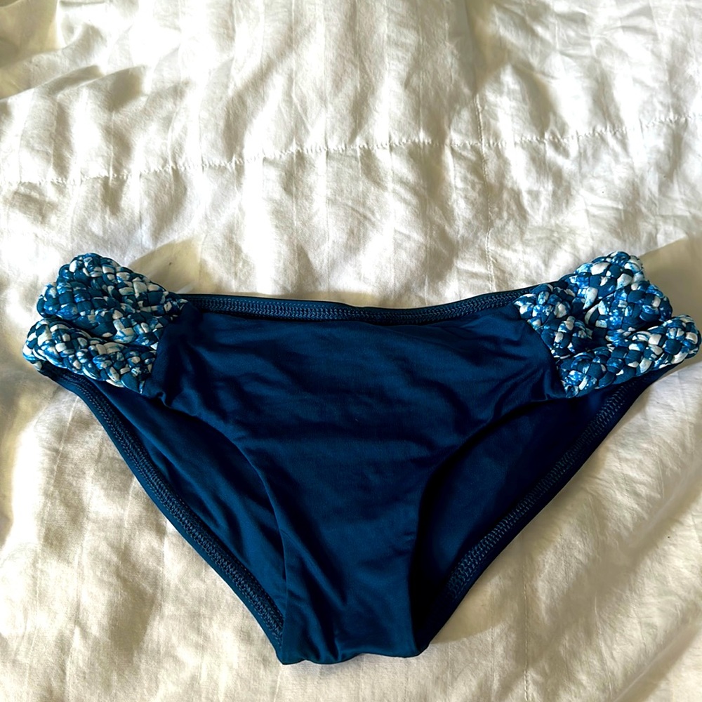 Vitamin A side tab bikini bottom.